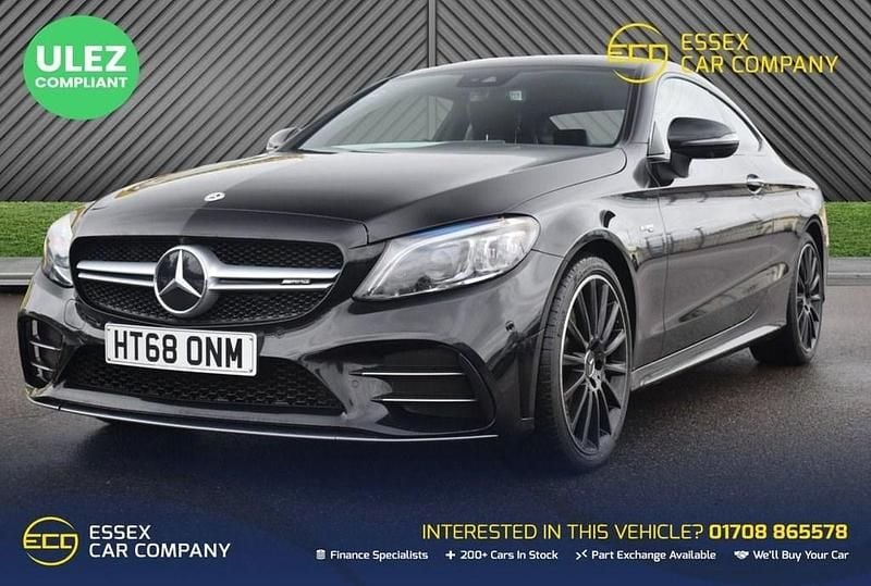Black Used 2019 Mercedes C43 AMG Premium Plus Coupe | £28,495 (Fair price) - Image 1/4