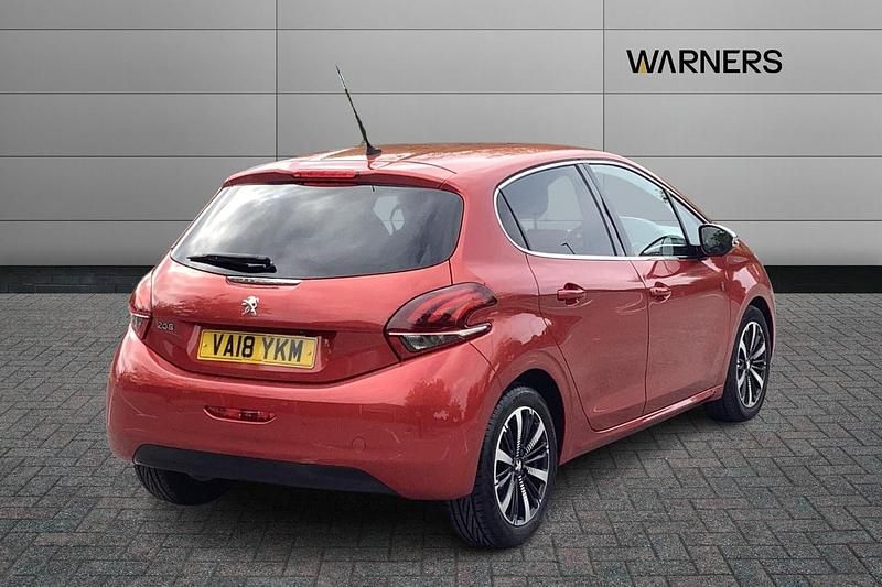 Red Used 2018 Peugeot 208 S Hatchback | £6,995 (Fair price) - Image 1/4