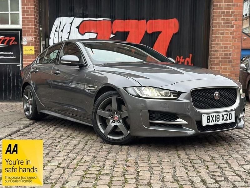 Grey Used 2018 Jaguar XE R-Sport Sedan | £9,999 (Fair price) - Image 1/4