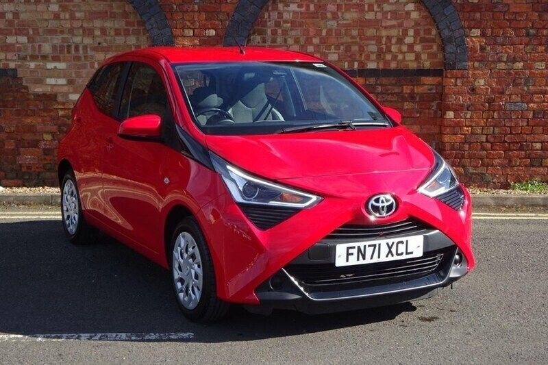 Red Used 2021 Toyota Aygo X-play Hatchback | £8,495 (Good price) - Image 1/1