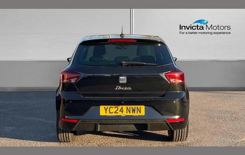 Used Seat Ibiza XCELLENCE Lux 115 HP (84 kW) 2024 Black Hatchback