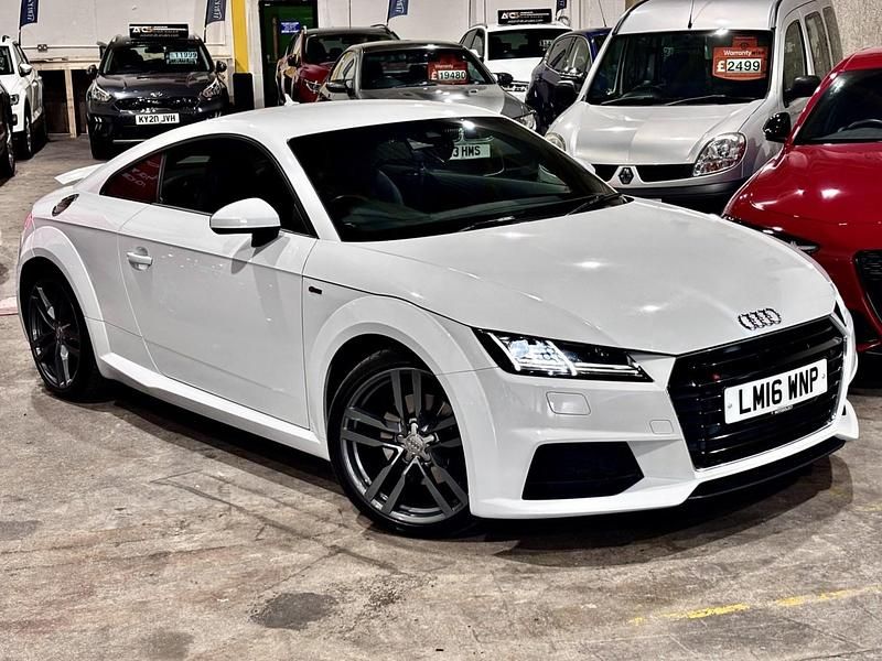 Used Audi TT S-Line 230 HP (169 kW) 2016 White Coupe