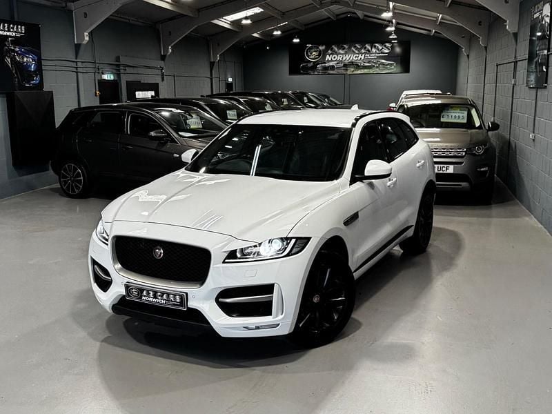 Used Jaguar F-Pace R-Sport 180 HP (132 kW) 2019 White SUV