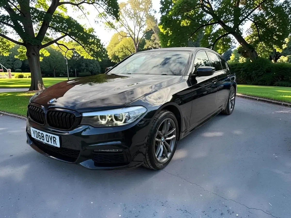 Used BMW 520 M Sport 2018 Black Sedan