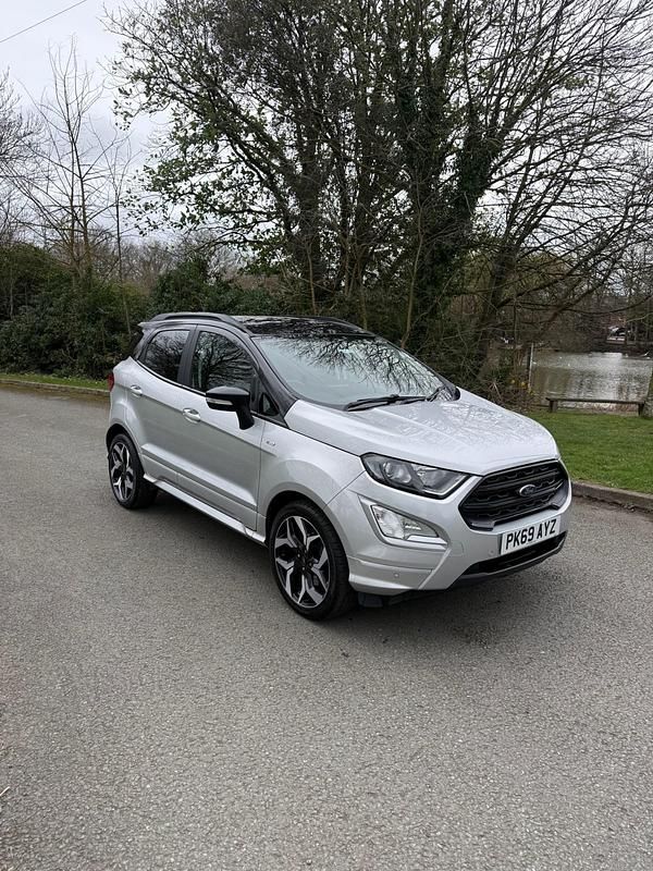 Used Ford Ecosport ST-Line 125 HP (91 kW) 2019 Silver SUV