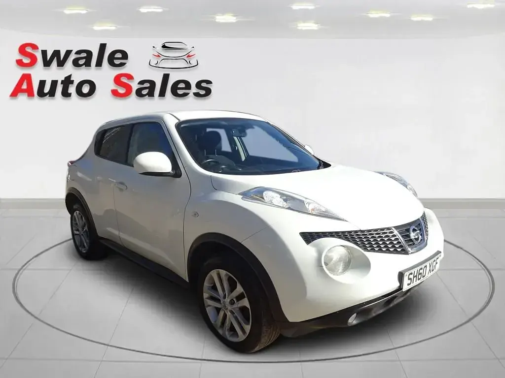 Used Nissan Juke Acenta Premium 2010 White SUV