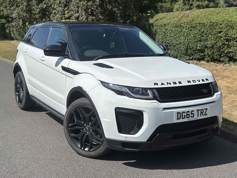 White Used 2015 Land Rover Range Rover evoque HSE Dynamic SUV | £10,990 (Fair price) - Image 1/4