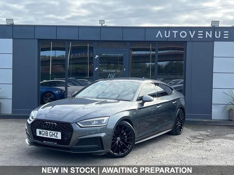 Grey Used 2018 Audi A5 Sportback S-Line Hatchback | £15,290 (Fair price) - Image 1/3