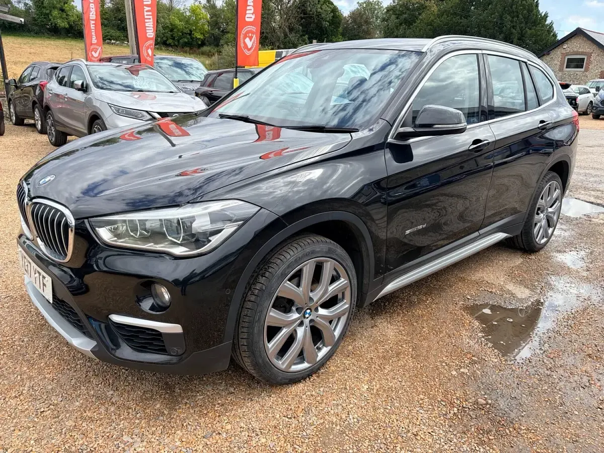 Used BMW X1 xLine 150 HP (110 kW) 2017 Black SUV