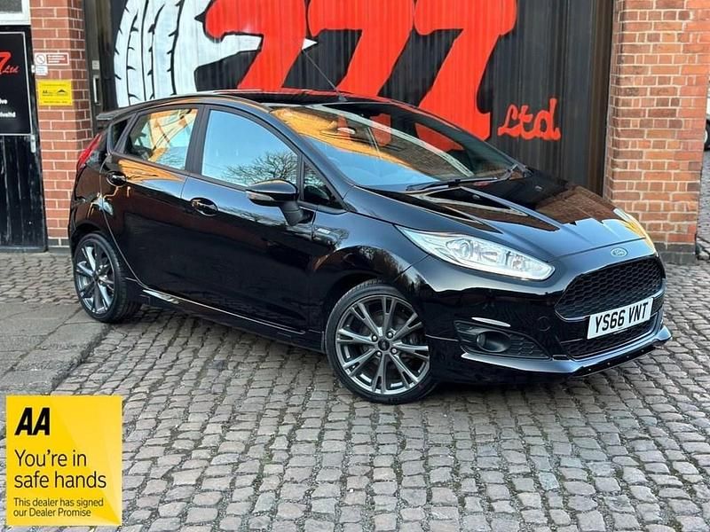 Black Used 2017 Ford Fiesta ST-Line Hatchback | £7,899 (Fair price) - Image 1/4