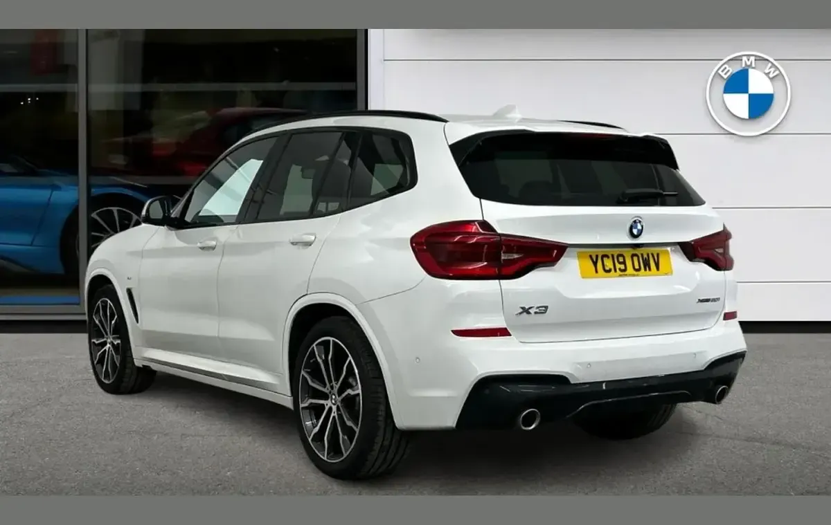 Used BMW X3 M Sport 184 HP (135 kW) 2019 White SUV