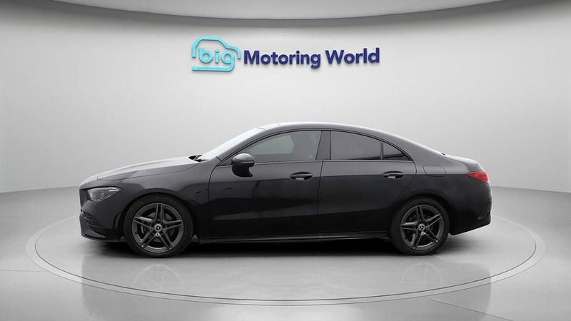 Used Mercedes CLA180 AMG line 136 HP (100 kW) 2021 Black Sedan