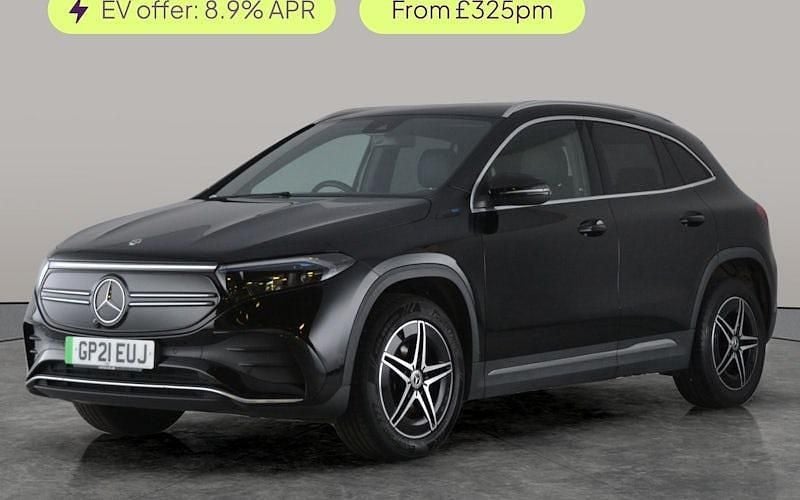 Black Used 2021 Mercedes EQA250 AMG line SUV | £19,896 (Fair price) - Image 1/2