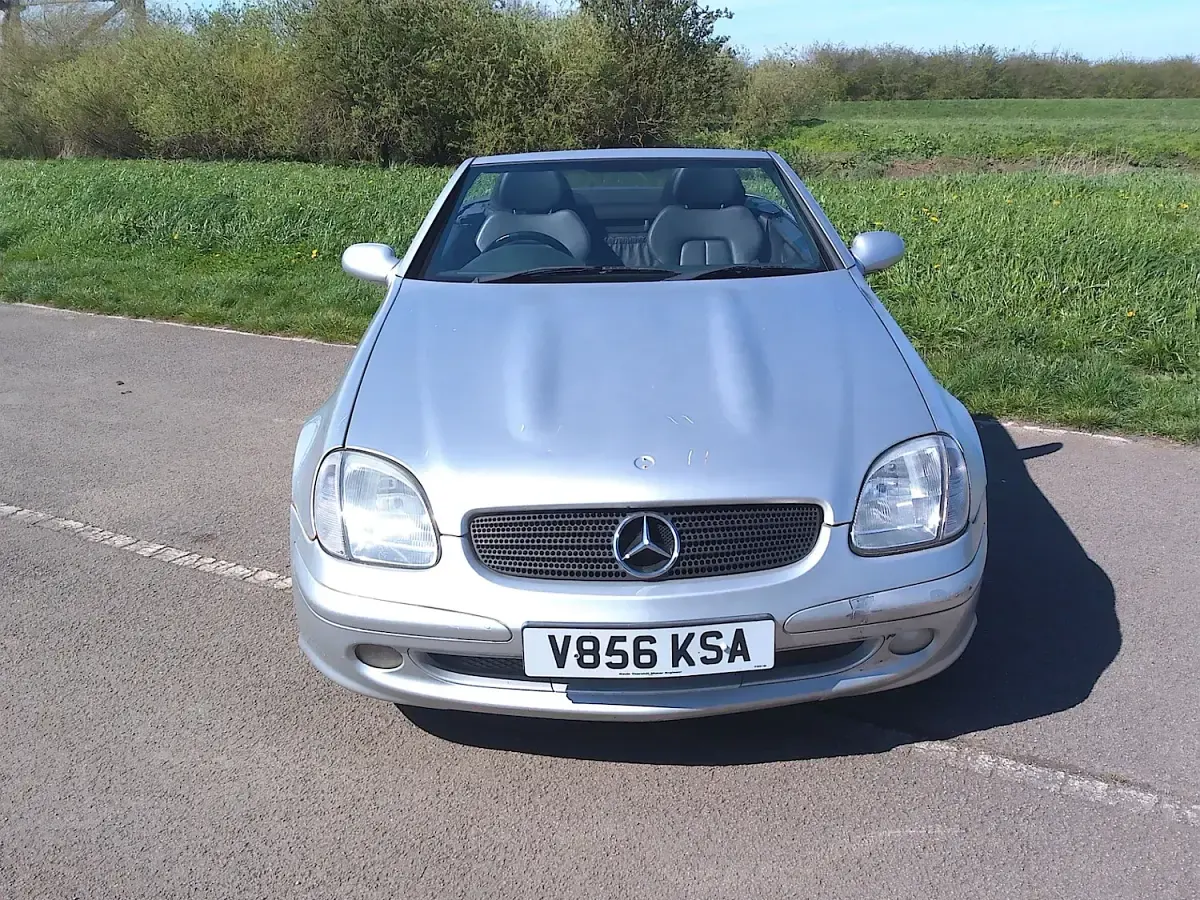 Used Mercedes SLK230 197 HP (144 kW) 2000 Silver Cabriolet