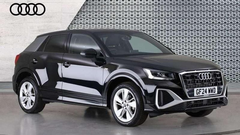 Black Used 2024 Audi Q2 S-Line SUV | £25,897 (Fair price) - Image 1/4