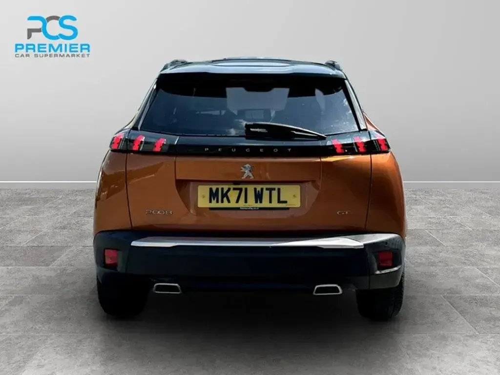 Used Peugeot 2008 GT 2021 Orange SUV
