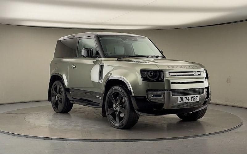 Pangea green Used 2024 Land Rover Defender HSE Dynamic Estate | £67,000 (Fair price) - Image 1/4