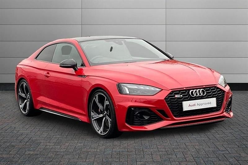 Used Audi RS5 Design 450 HP (330 kW) 2020 Tango red Coupe