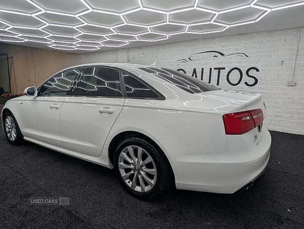 Used Audi A6 Black Edition 2014 White Sedan