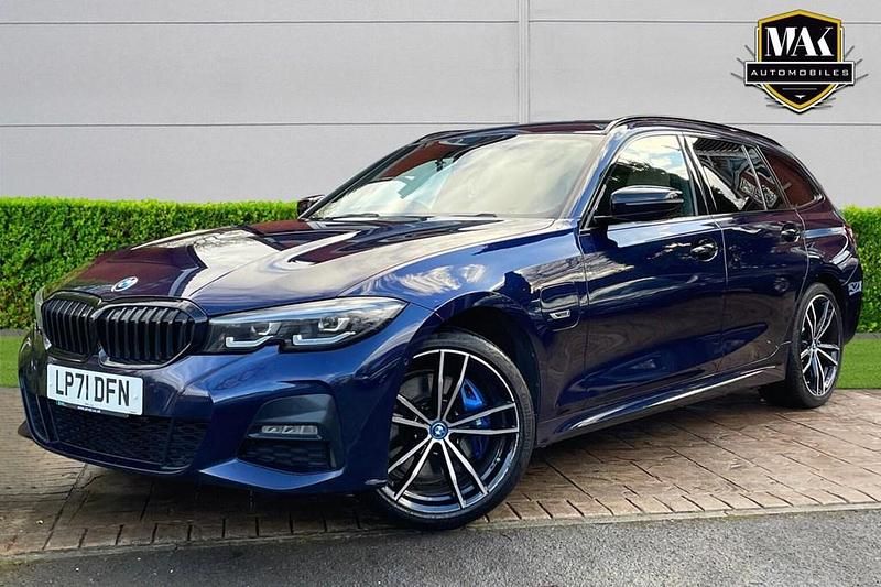 Used BMW 330e M Sport 2021 Blue Estate