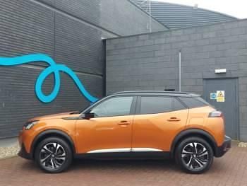 Used Peugeot e-2008 GTi 100 kW (136 HP) 2023 Orange SUV