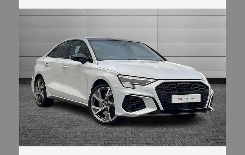 White Used 2023 Audi S3 Black Edition Sedan | £37,450 (A bit pricey) - Image 1/4