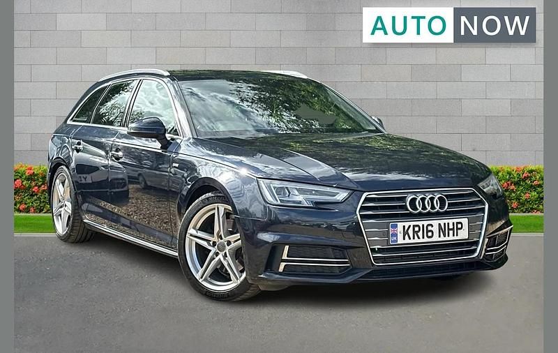 Used Audi A4 S-Line 187 HP (137 kW) 2016 Blue Estate