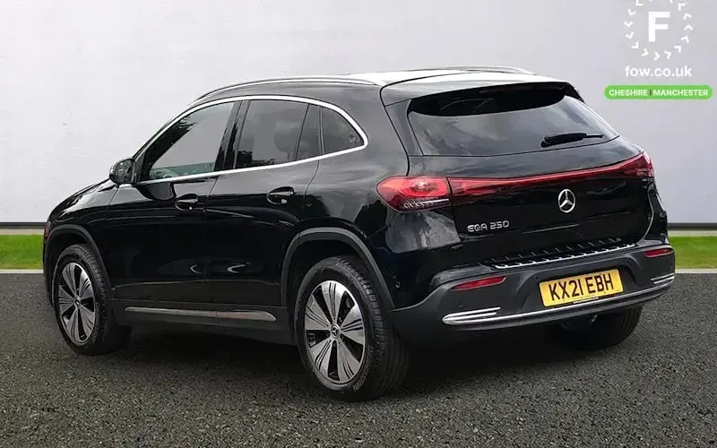 Used Mercedes EQA250 139 kW (190 HP) 2021 Black SUV
