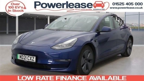 Blue Used 2021 Tesla Model 3 Long Range Sedan | £16,789 (Good price) - Image 1/4