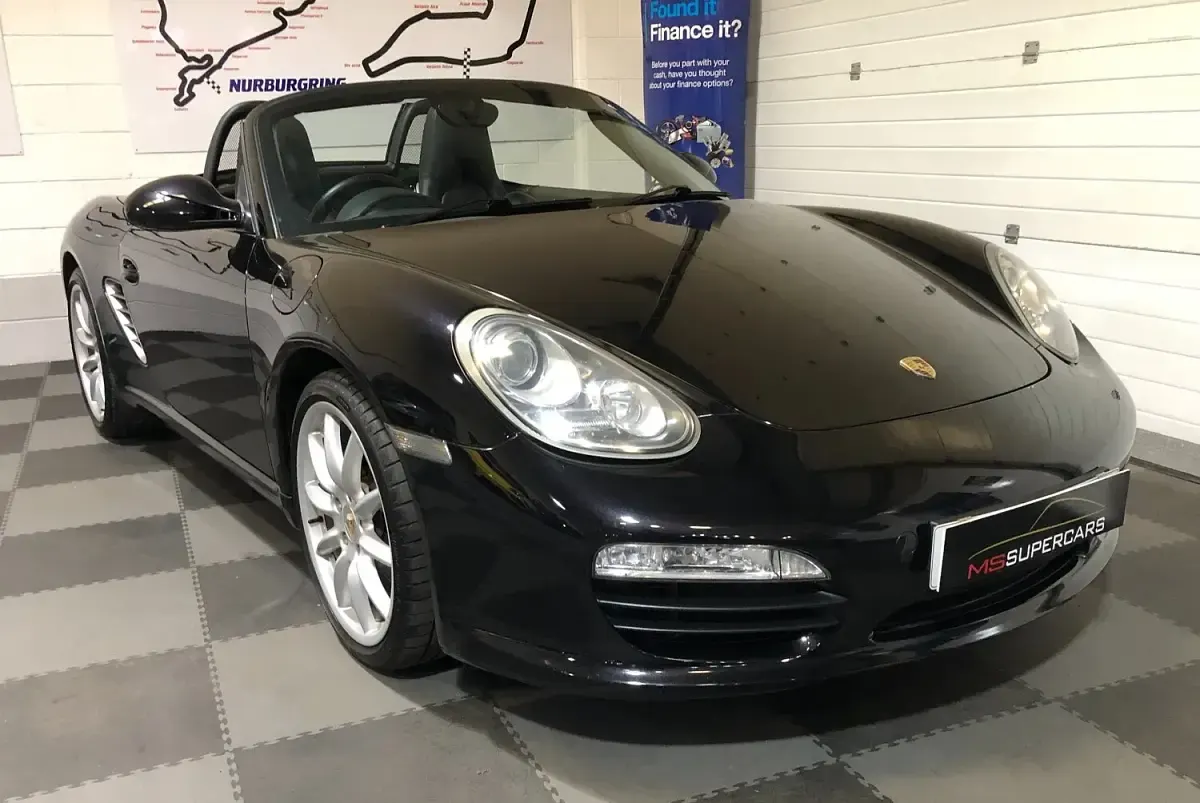 Used Porsche Boxster 2009 Black Cabriolet