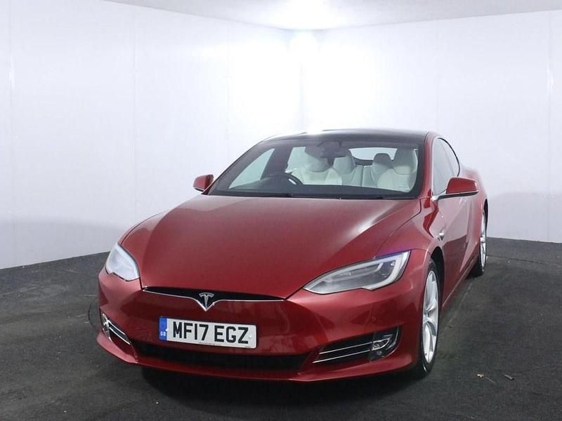 Used Tesla Model S 306 kW (417 HP) 2017 Red Hatchback