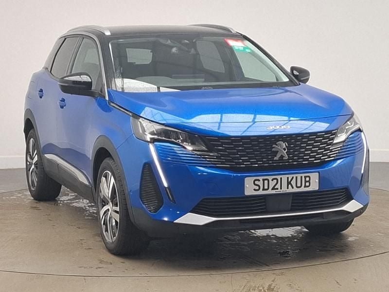Used Peugeot 3008 Allure Premium 131 HP (96 kW) 2021 Blue SUV