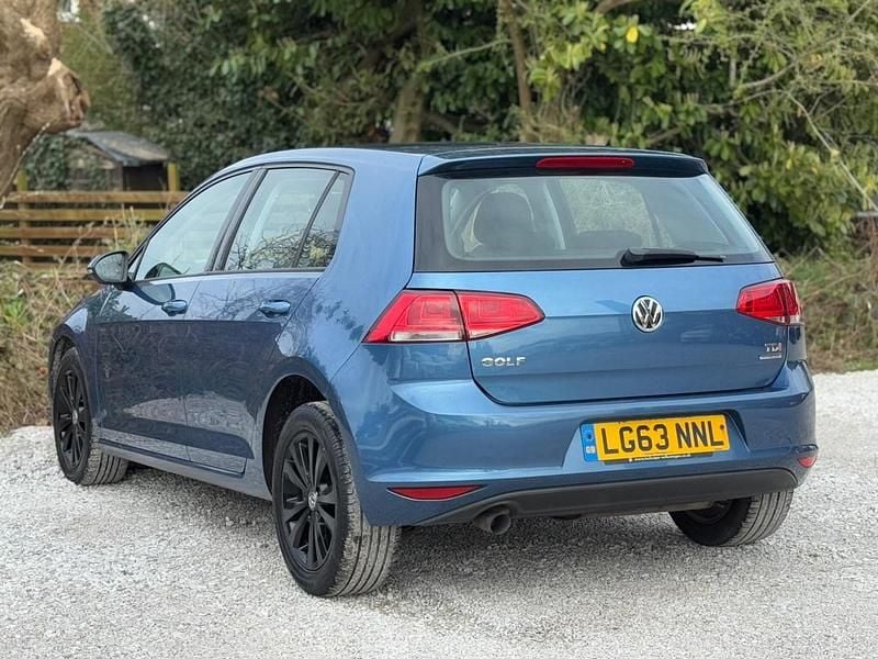 Used VW Golf VII SE 2013 Blue Hatchback