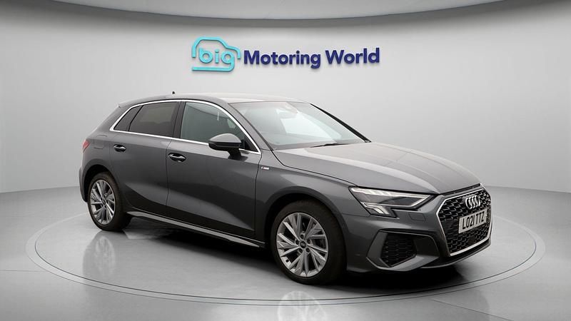 Used 2021 Audi A3 Sportback e-tron S-Line Sedan | £20,200 (Fair price) - Image 1/4