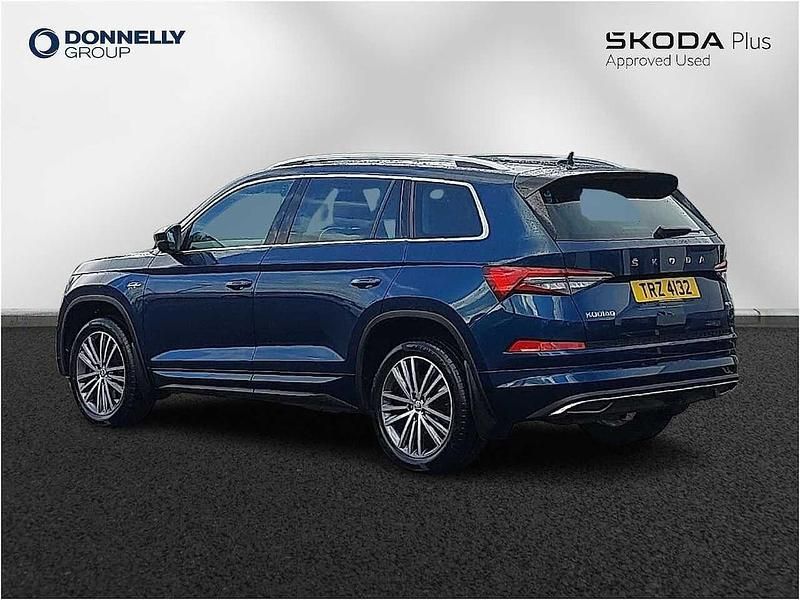 Used Skoda Kodiaq LAURIN & KLEMENT 110 HP (80 kW) 2022 Petrol blue metallic SUV