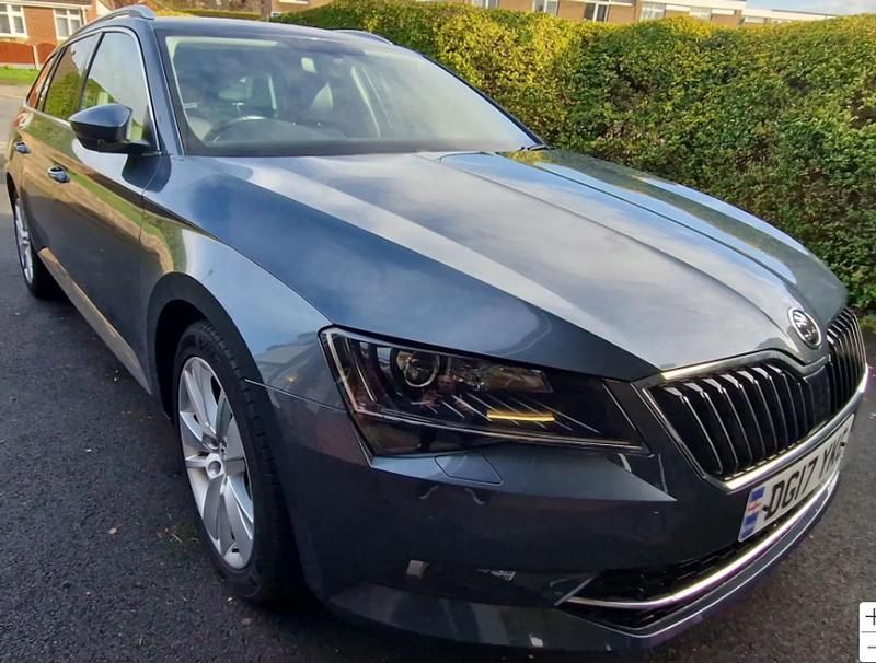 Grey Used 2017 Skoda Superb SE L Executive Estate | £13,799 (Fair price) - Image 1/1