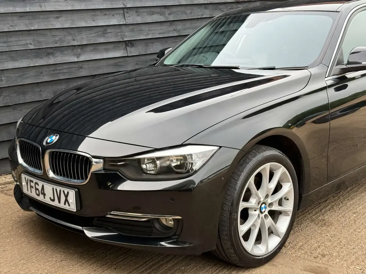 Used BMW 320 Luxury Line 2014 Black Sedan