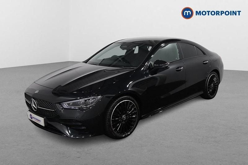 Used Mercedes CLA220 AMG Line Premium Plus 190 HP (139 kW) 2024 Black Sedan