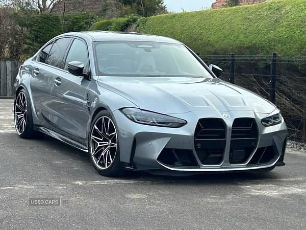 Grey Used 2023 BMW M3 Competition Edition Sedan | £63,995 (A bit pricey) - Image 1/4
