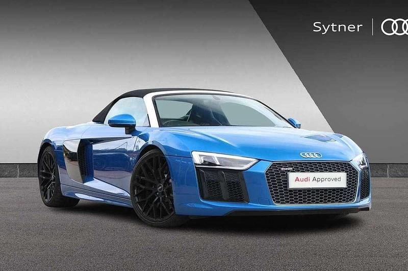 Blue Used 2019 Audi R8 Spyder Advanced Cabriolet | £87,000 (Fair price) - Image 1/4