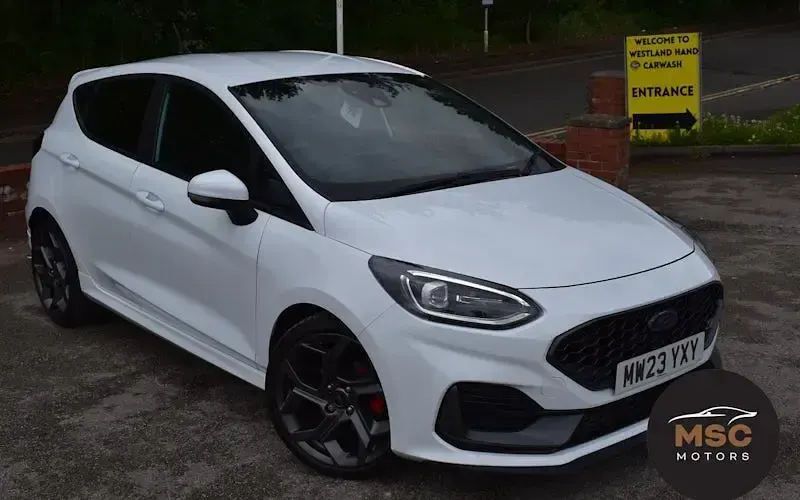 Used Ford Fiesta ST 200 HP (147 kW) 2023 White Hatchback
