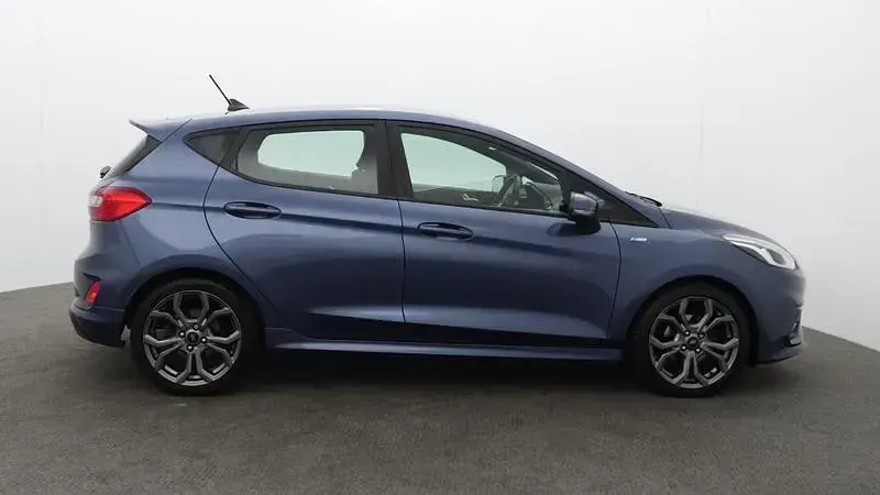 Used Ford Fiesta ST-Line 100 HP (73 kW) 2019 Blue Hatchback