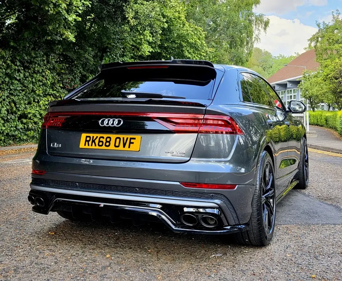 Used Audi Q8 S-Line 281 HP (206 kW) 2018 Grey SUV