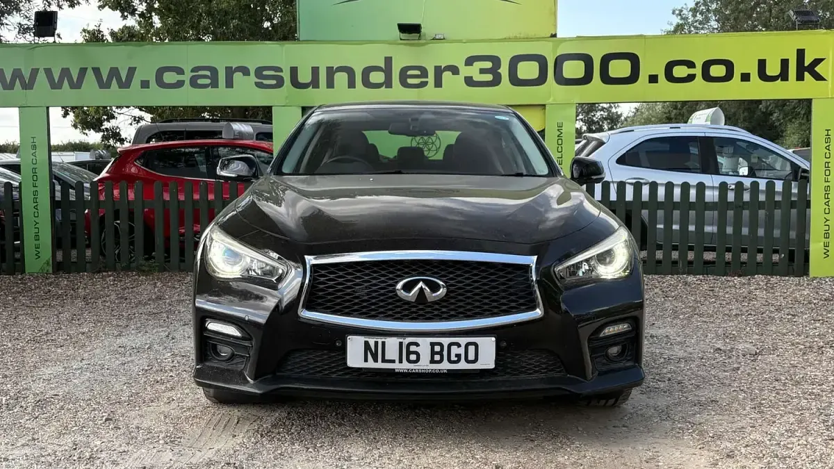 Used Infiniti Q50 Sport Tech 170 HP (125 kW) 2016 Black Sedan