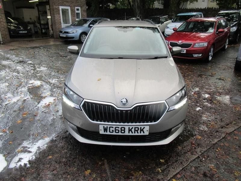 Used Skoda Fabia SE L 110 HP (80 kW) 2018 Beige Hatchback
