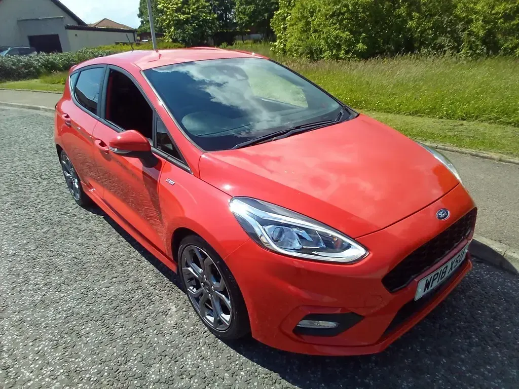 Used Ford Fiesta ST-Line 2018 Red Hatchback