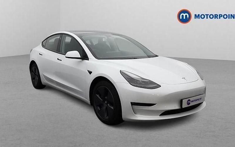 Used Tesla Model 3 Long Range AWD 366 kW (498 HP) 2022 White Sedan