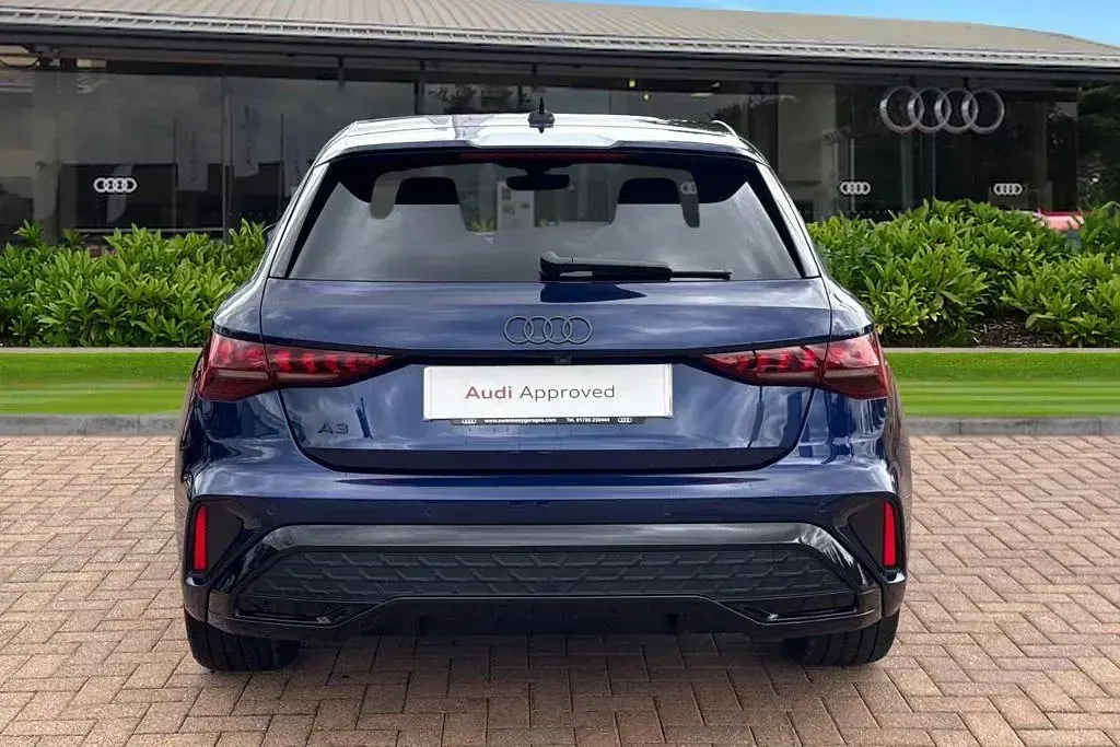 Used Audi A3 Black Edition 150 HP (110 kW) 2026 Blue Hatchback
