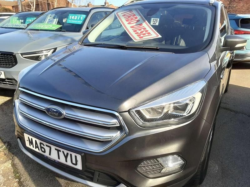 Used Ford Kuga Titanium 150 HP (110 kW) 2017 Grey SUV