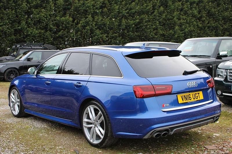 Used Audi S6 Design 450 HP (330 kW) 2016 Blue Estate